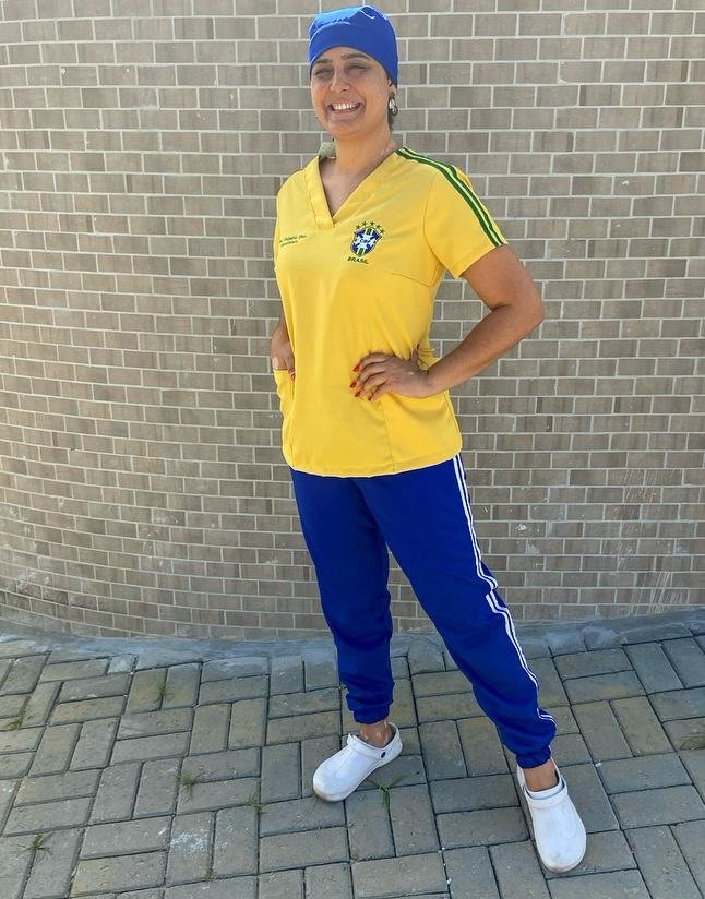 Pijama Hospitalar Time de Futebol